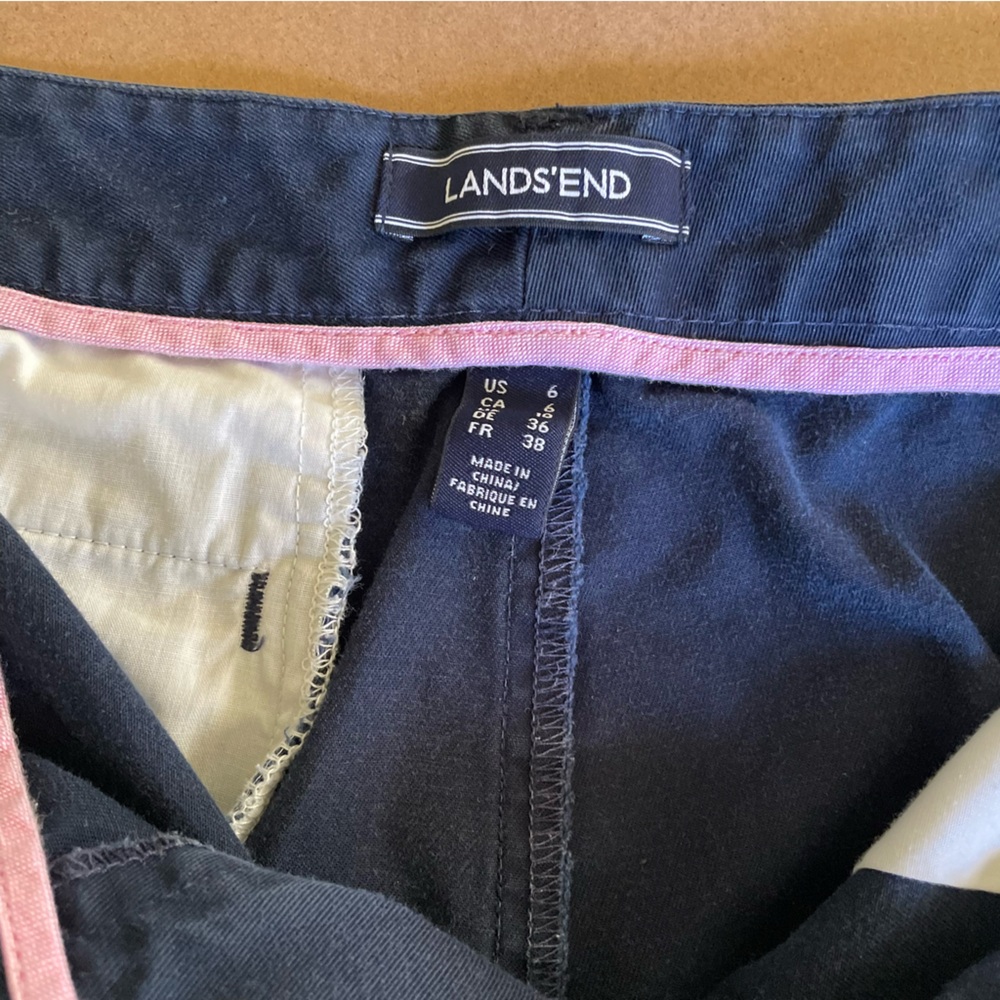 Lands’ End Navy Blue Shorts - Picture 5 of 7